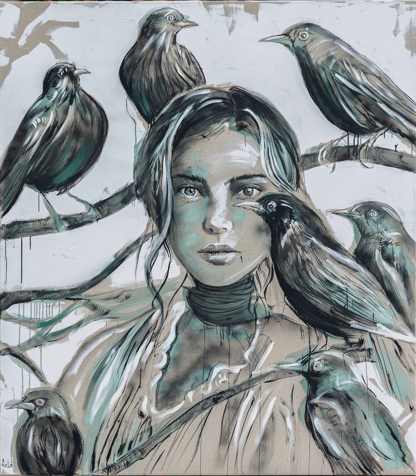 veil of feather and torn